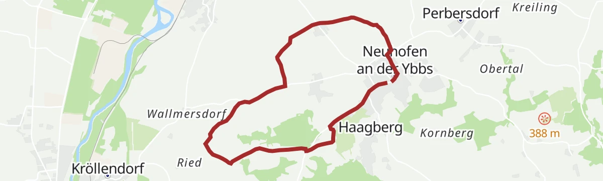 Route map: Kapellenweg